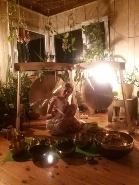 Solatorium w brzmieniu mis i gongów