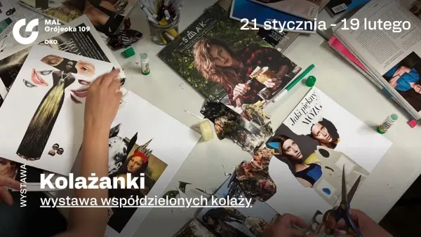 Kolażanki - wystawa współdzielonych kolaży