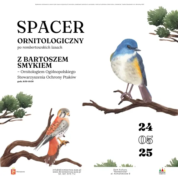 Spacer ornitologiczny po rembertowskich lasach!