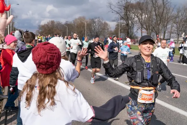 Miasteczko Biegacza podczas Półmaratonu Warszawskiego