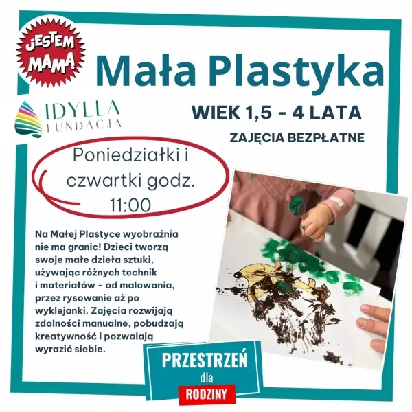 Mała plastyka w Galerii Młociny