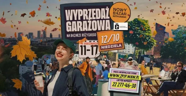 Wyprzedaż Garażowa na Bazarze Różyckiego