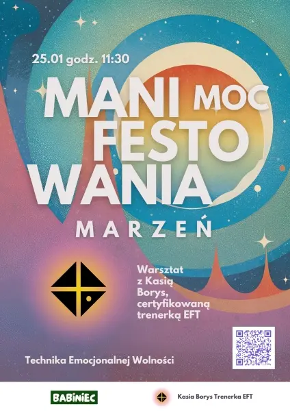 Moc Manifestowania Marzeń, warsztaty techniką EFT
