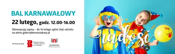 Magia karnawału w Galerii Bemowo: rodzinny bal pełen atrakcji