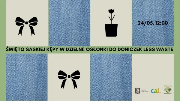 Święto Saskiej Kępy w Dzielni! Osłonki doniczek less waste ze Współdzielnikiem