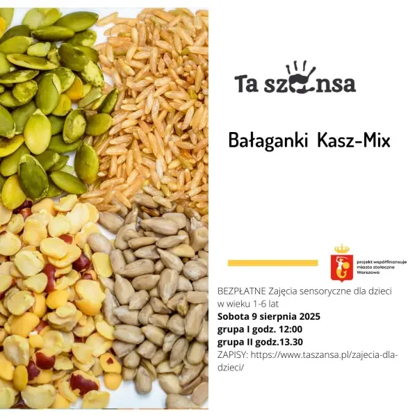 Bałaganki -  zajęcia sensoryczno-plastyczne [godz. 12:00 i 13:30]