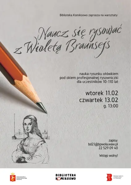 Naucz się rysować z Wioletą Braunsejs