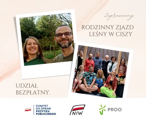 Rodzinny Zjazd Leśny w Ośrodku Cisza