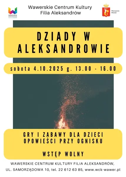 Dziady w Aleksandrowie. Piknik dla rodzin