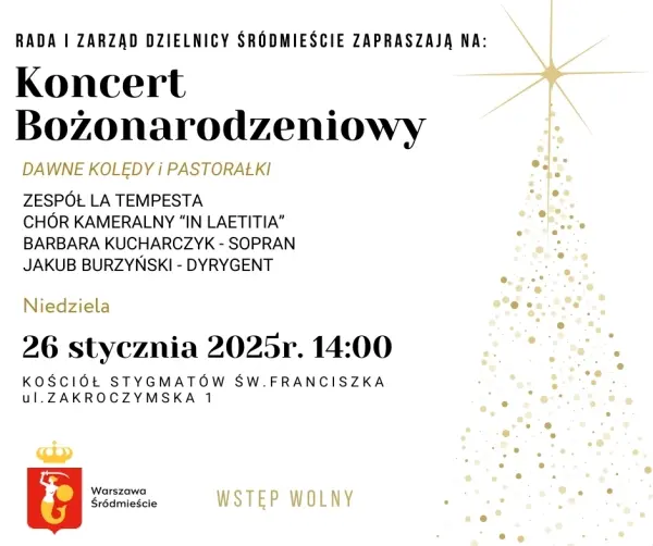 Dawne kolędy i pastorałki - Koncert bożonarodzeniowy