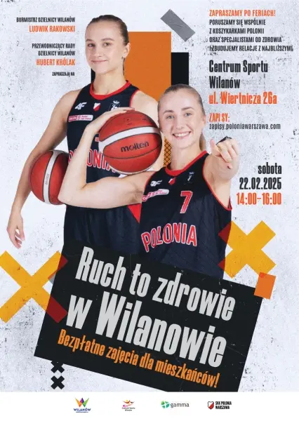 Ruch to zdrowie w Wilanowie – WRACAMY PO FERIACH!