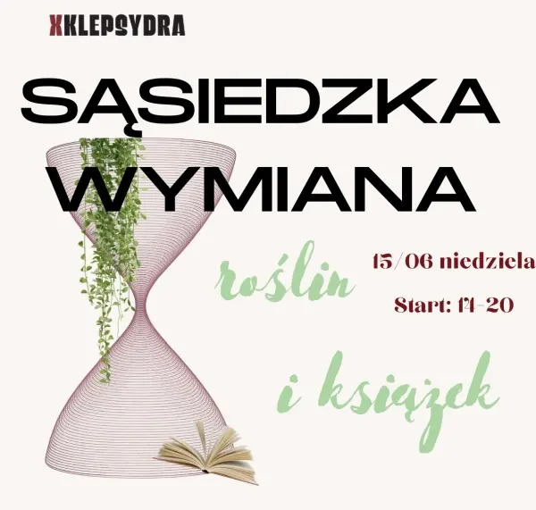 Sąsiedzka wymiana książek i roślin