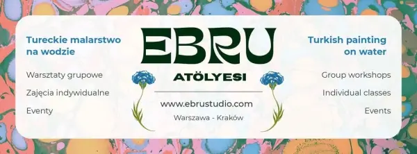 Warsztaty ebru - tureckie malarstwo na wodzie 
