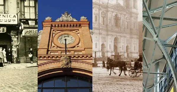 PASTa, pl. Grzybowski, Żelazna Brama, Hale Mirowskie cadyk Alter i Gruby Josek
