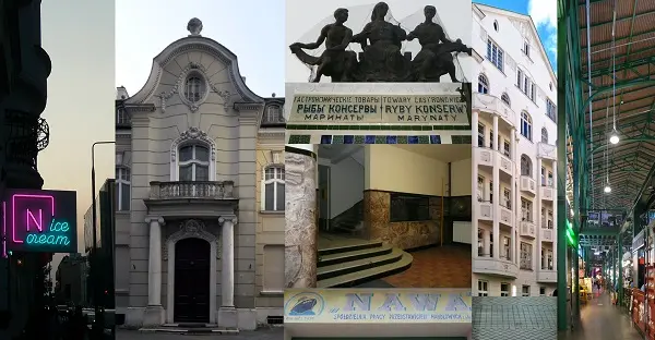 Uroda kamienic Lwowskiej i okolic - od frontu, w bramie i od podwórka