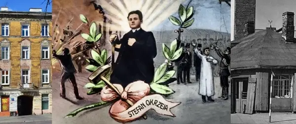 Stefan Okrzeja - bohater 1905 r. i jego praskie miejsca w 100 rocznicę zamachu i aresztowania [spacer bez zapisów] 