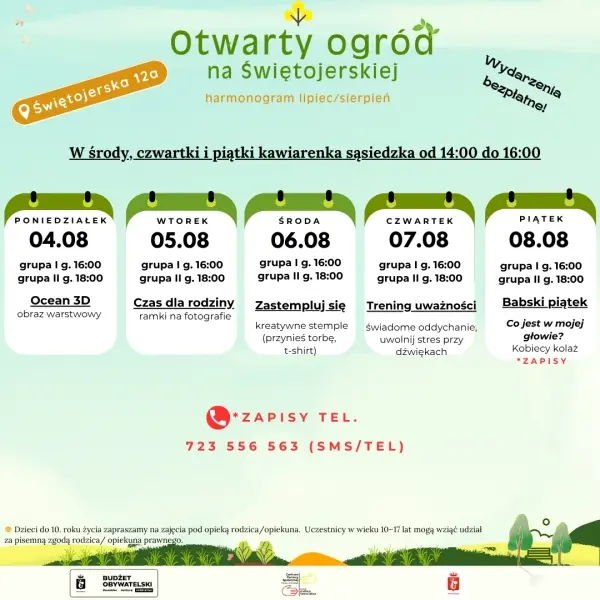 Sierpniowy warsztat artystyczny: Ocean 3D [godz. 16 i 18]