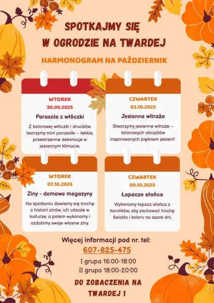 Spotkajmy się  na Twardej w ogrodzie | Łapacze Słońca [godz. 16:00 i 18:00]