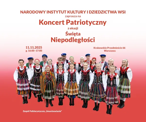 Koncert patriotyczny w okazji Święta Niepodległości w NIKiDW