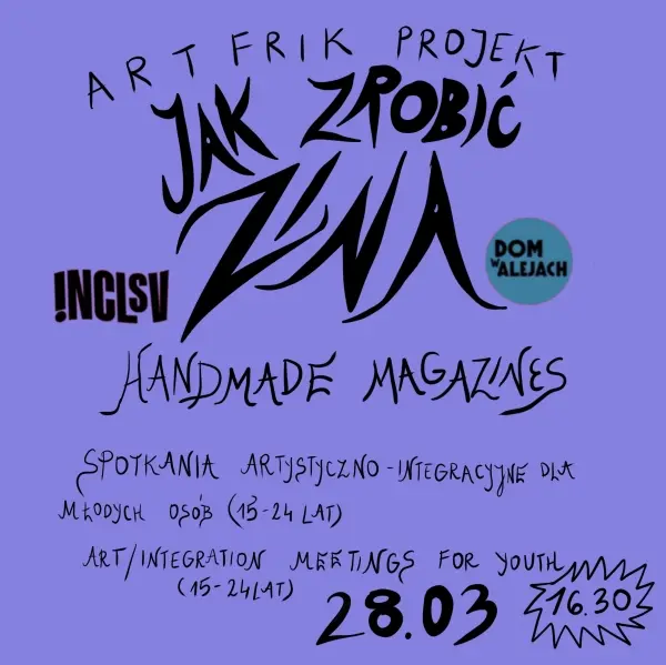 Make your zine - Artfrik youth art meetings 
