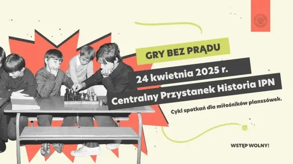 „Gry bez prądu”. Cykl spotkań dla miłośników planszówek w Centralnym Przystanku Historia IPN