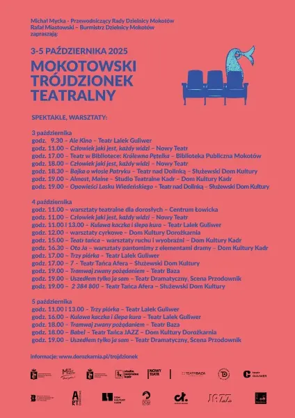 Oto Ja Mokotowski Trójdzionek Teatralny. Oto Ja. Warsztat pantomimy z elementami dramy dla dorosłych