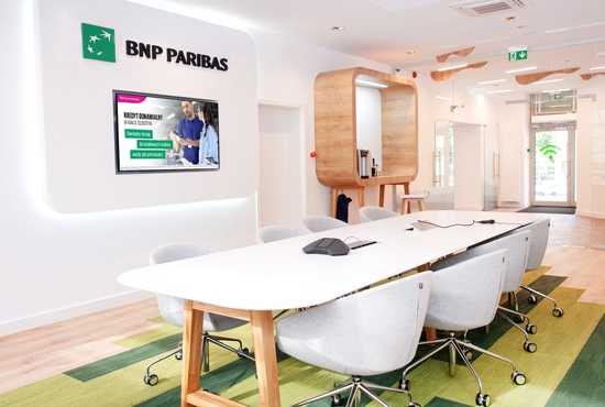 Strefa gościnności w oddziałach BNP Paribas