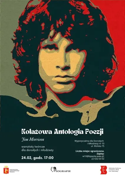 Kolażowa Antologia Poezji - Jim Morrison