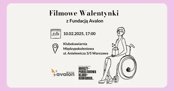 Filmowe walentynki z Fundacją Avalon