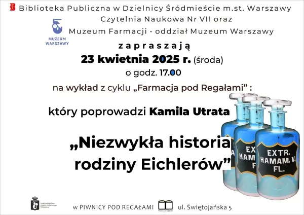 "Niezwykła historia rodziny Eichlerów" Kamila Utrata