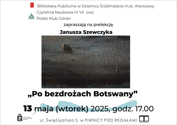 "Po bezdrożach Botswany" Janusz Szewczyk