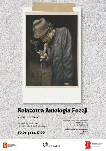 Kolażowa Antologia Poezji - Leonard Cohen