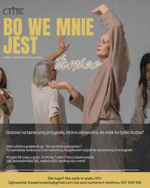 ,,Bo we mnie jest taniec" - dla osób 50+