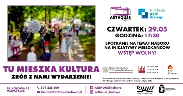 Tu Mieszka Kultura - spotkanie dla mieszkańców Targówka Mieszkaniowego