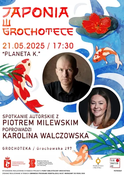 Spotkanie autorskie z Piotrem Milewskim