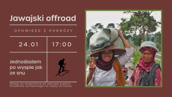 Jawajski offroad - jednośladem po wyspie jak ze snu 