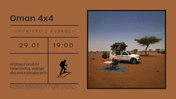 Oman 4x4. Arabska podróż terenówką, wersja dla początkujących