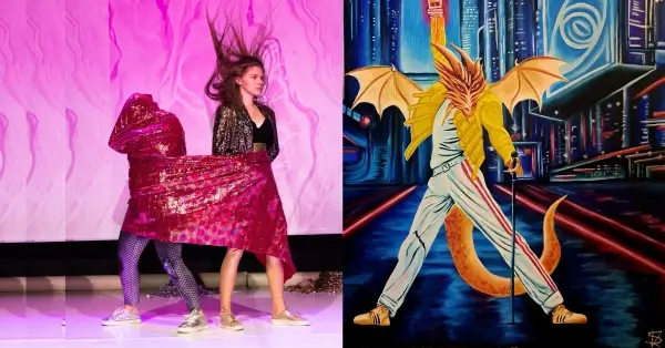 Spektakl "LUXA" i FINISAŻ wystawy Kariny Szutko "ROcK SMOKA"