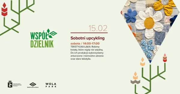 Sobotni Upcykling: Tekstylna łąka 