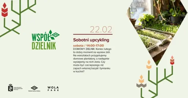 Sobotni Upcykling: Domowy zielnik