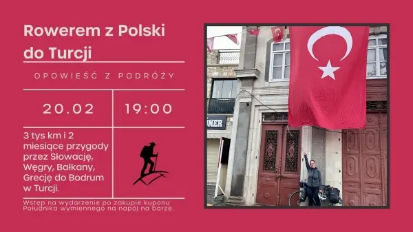 Rowerem z Polski do Turcji 