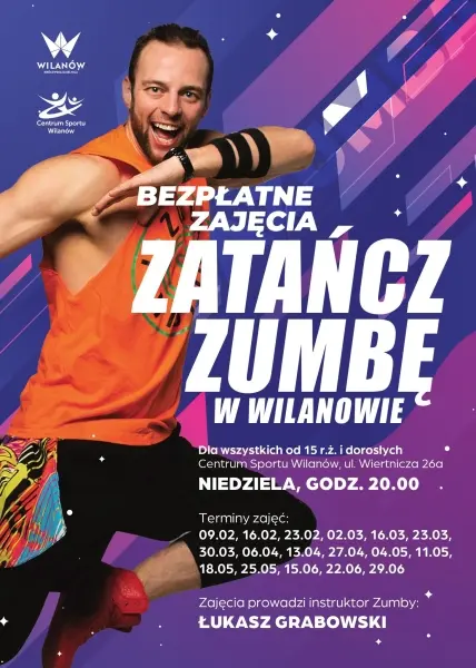 Bezpłatne zajęcia zumby