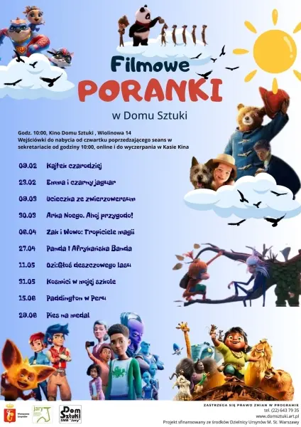 FILMOWE PORANKI W KINIE DOMU SZTUKI -  "Kosmici w mojej szkole"