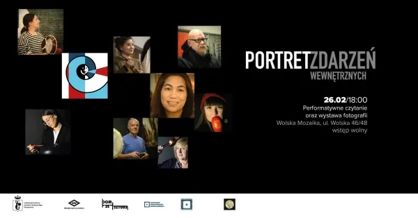 Portret Zdarzeń Wewnętrznych // performatywne czytanie oraz wystawa fotografii