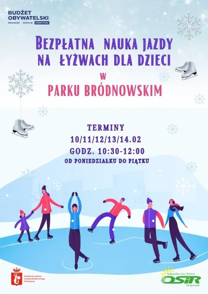 Bezpłatna nauka jazdy na łyżwach