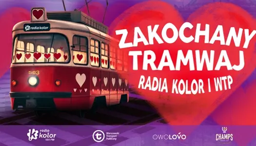 Zakochany Tramwaj Radia Kolor i Warszawskiego Transportu Publicznego