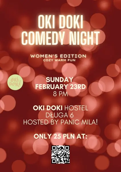 Oki Doki Comedy Night Women’s Edition
