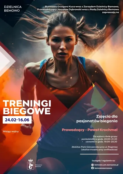 Poniedziałkowe treningi biegowe 