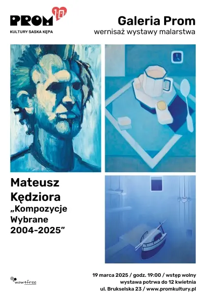 Wernisaż wystawy malarstwa „Kompozycje Wybrane 2004-2025” Mateusza Kędziory