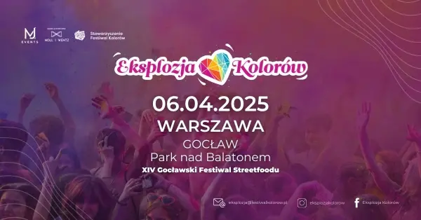 Eksplozja Kolorów na warszawskim Gocławiu 2025